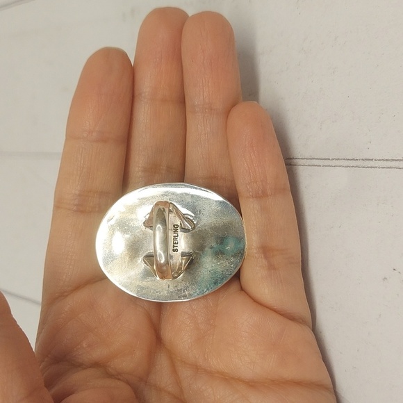 Turquoise cluster Ring - Picture 4 of 7